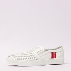 Слипоны мужские COVANI 16-242201-7 белые 45 RU