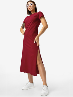 Платье женское HappyFox HF1301N красное 48 RU