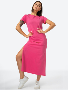 Платье женское HappyFox HF1301N розовое 48 RU
