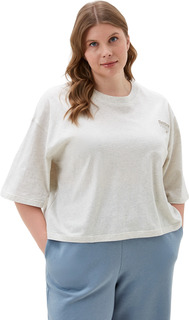 Футболка женская Reebok RIE TEE бежевая M