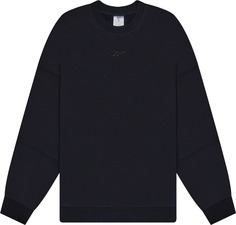 Свитшот женский Reebok LUX OVERSIZED CREW черный XS
