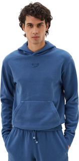 Худи мужское Reebok RI WASHED OTH HOOD синее S