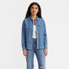 Рубашка женская Levis 16786-0017 синяя S Levis®