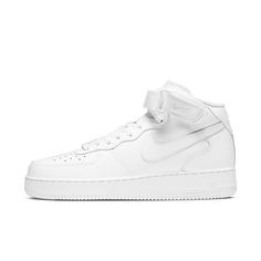 Кеды мужские Nike Air Force 1 Mid `07 белые 43 EU