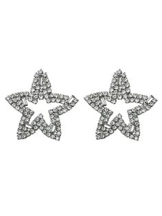 Серьги из бижутерного сплава 4Love4You ER152, фианит