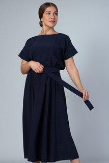 Платье женское Mila Bezgerts 3989зп синее 54 RU