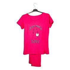 Пижама женская Sabedoria розовая в ассортименте