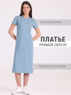 Платье женское Апрель 930жен804нР бирюзовое 84/164