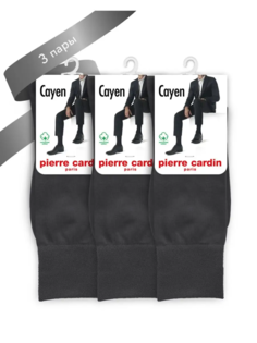 Комплект носков мужских Pierre Cardin СAYEN серых 39-40 3 пары