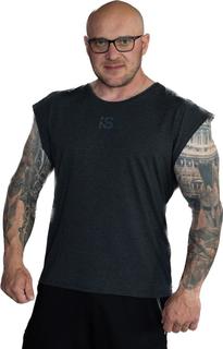 Майка мужская INFERNO style М-007-000 серая 2XL