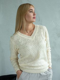 Пуловер женский Rovental 283 золотистый 48-50 RU