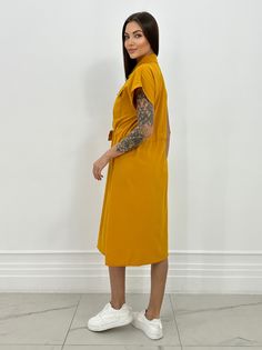 Платье женское BELUXSTAR PL-ALSU оранжевое 48 RU
