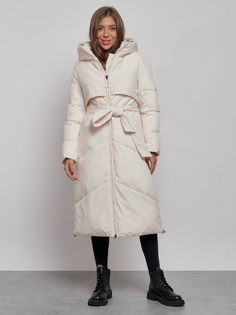Пальто женское MTFORCE 52356 бежевое XL