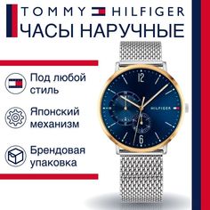 Наручные часы унисекс Tommy Hilfiger 1791505 серебристые