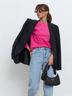 Лонгслив женский Annemore BASIC розовый 50