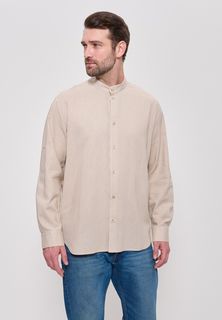 Рубашка мужская CLEO 1026 бежевая 58 RU