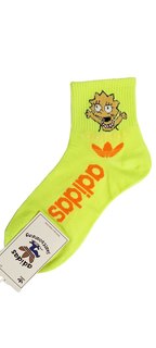 Носки женские Adidas Skateboarding liz желтые 37-42