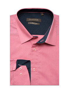 Рубашка мужская Imperator Cashmere Rose-sl розовая 39/170-178