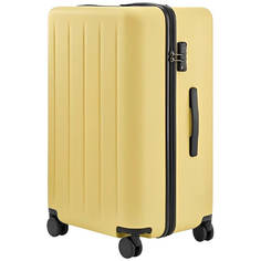 Чемодан унисекс Ninetygo Danube Max luggage жёлтый, 77х50.5х32 см