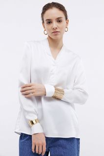 Блуза женская Baon B1724015 белая XL