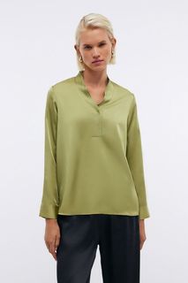 Блуза женская Baon B1724015 зеленая XL