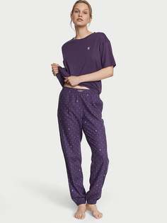 Пижама женская Victorias Secret 11221274 фиолетовая L Regular