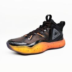 Кроссовки унисекс PEAK ET34071A оранжевые 41 RU