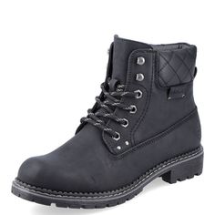 Ботинки женские Rieker 95122/00 черные 39 RU