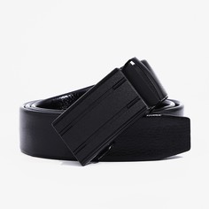 Ремень мужской Лина черный, 120 см No Brand