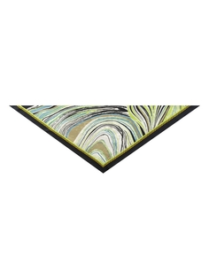 Платок женский Eleganzza B04-8301 хаки, 90х90 см