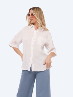 Рубашка женская Vitacci EF24017-02 белая XL