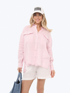 Рубашка женская Vitacci EF24016-14 розовая XL