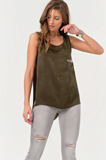 Топ женский Fly 255.1-15 хаки 44 RU