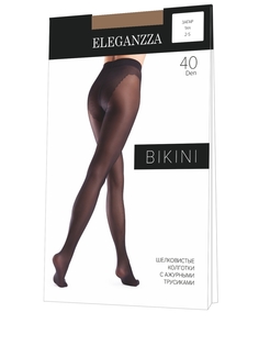 Колготки женские Eleganzza BK-3011 коричневые S