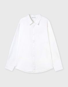 Рубашка мужская Gloria Jeans BWT001540 белая L (50-52)