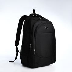 Рюкзак мужской NoBrand 9873424 чёрный, 54x37x17 см