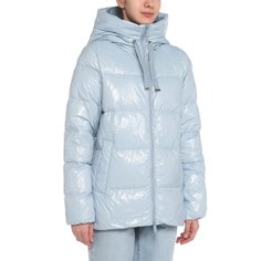 Пуховик женский Maison David MLY011 голубой XS