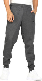 Спортивные брюки мужские PUMA ESS Logo Pants FL cl серые 2XL