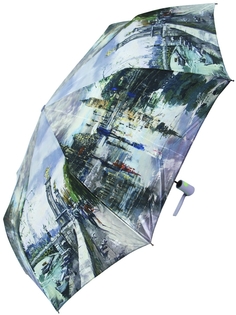 Зонт женский Popular Umbrella 2605 голубой