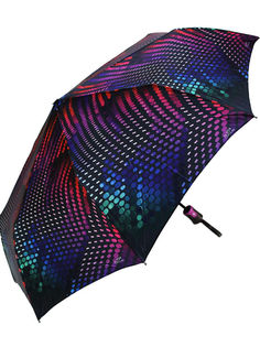 Зонт женский Popular Umbrella 1801 синий/ красный