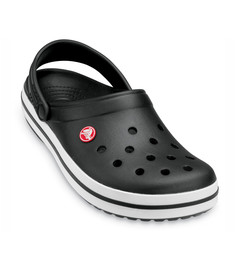 Сабо унисекс Crocs Crocband Clog черные M7 US