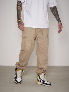 Брюки мужские Feelz Many pockets хаки S