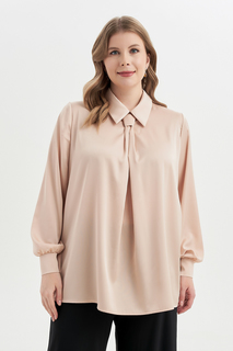 Блуза женская OLSI 2310018 бежевая 60 RU