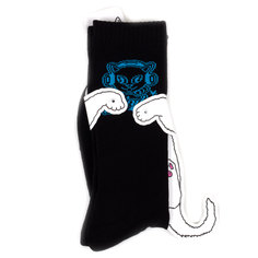 Носки унисекс Ripndip Kawaii Nerm черные one size