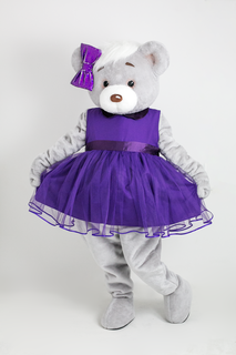 Ростовая кукла унисекс Медведь Mascot Costume Чар2 серая 44-52 RU