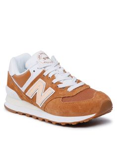Кроссовки мужские New Balance U574OB2 коричневые 43 EU