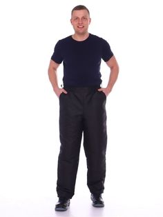 Брюки мужские СКЕЛА BULB черные 52/188 RU
