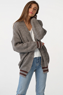 Кардиган женский FLY 9378-06 бежевый 40-42 RU