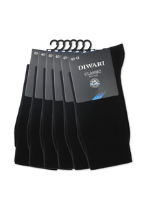 Комплект носков мужских DIWARI 5С-08СП черных 25