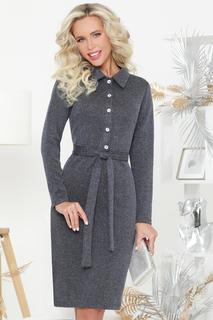 Платье женское DSTrend Дело в тебе синее 48